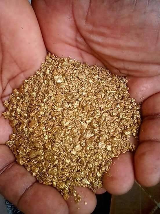 24 karat Gold Nuggets in Congo